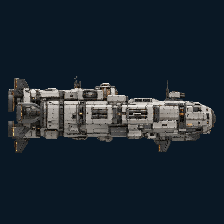 Abyssal-Synapse Dreadnought — Left view