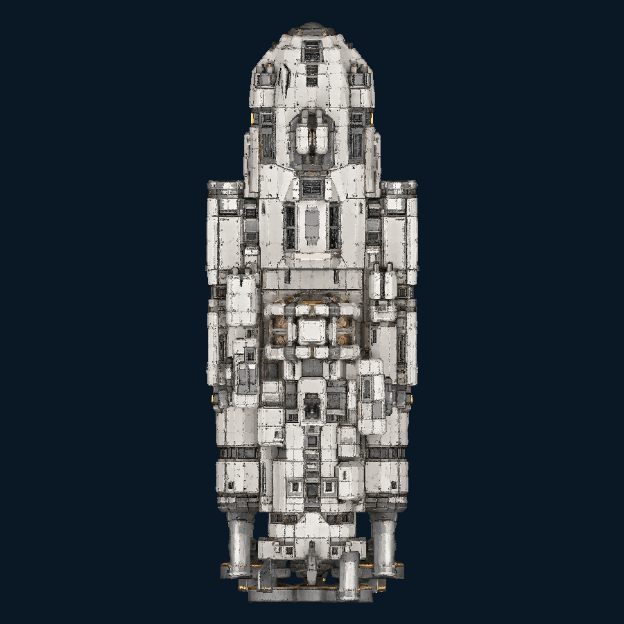 Abyssal-Synapse Dreadnought — Top view