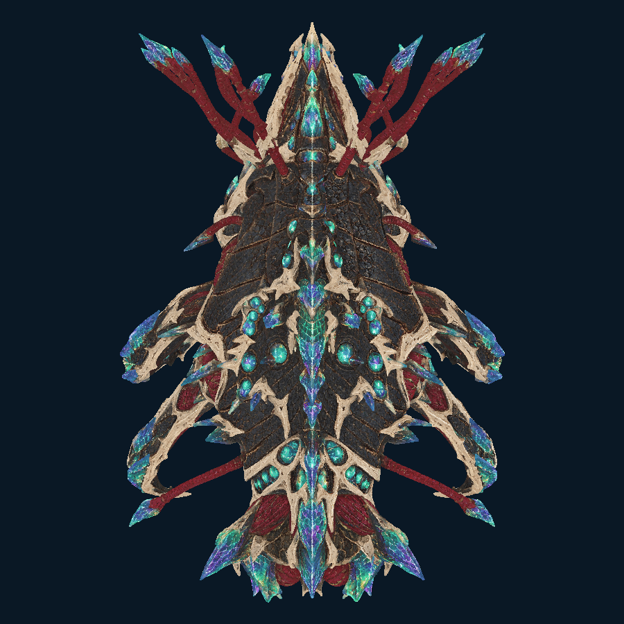 Hiveprism Vanguard Interceptor Submersible — Top view