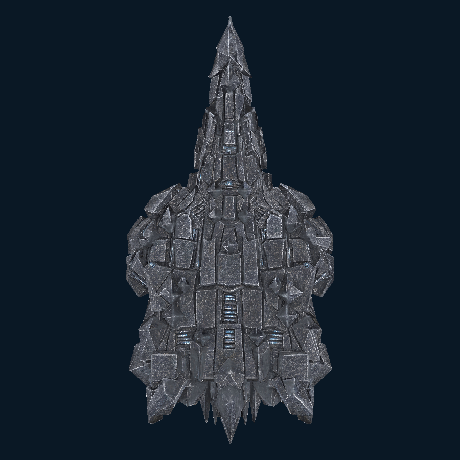 Blackaxis Cradle-class Carrier — Bottom view