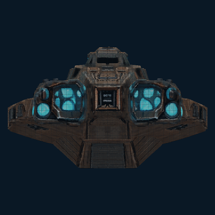BlueEdge — back view
