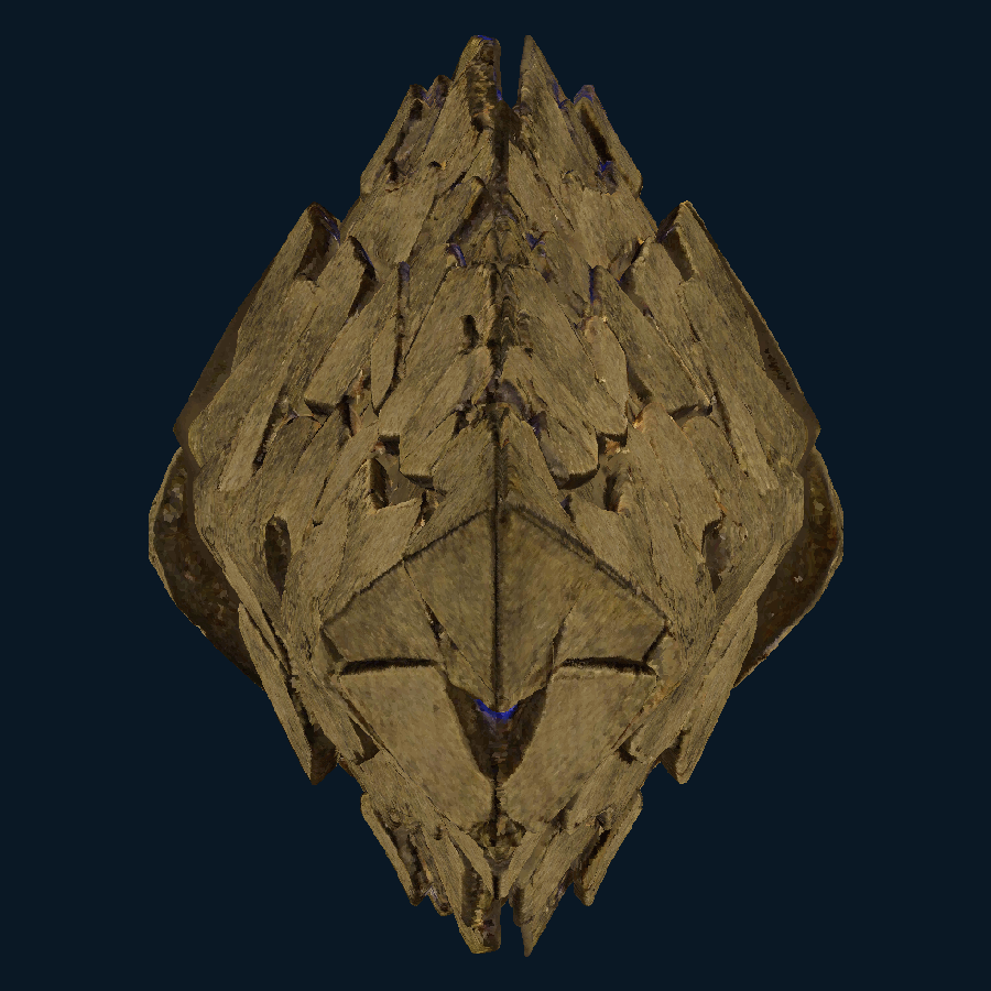 Brassfold — front model view