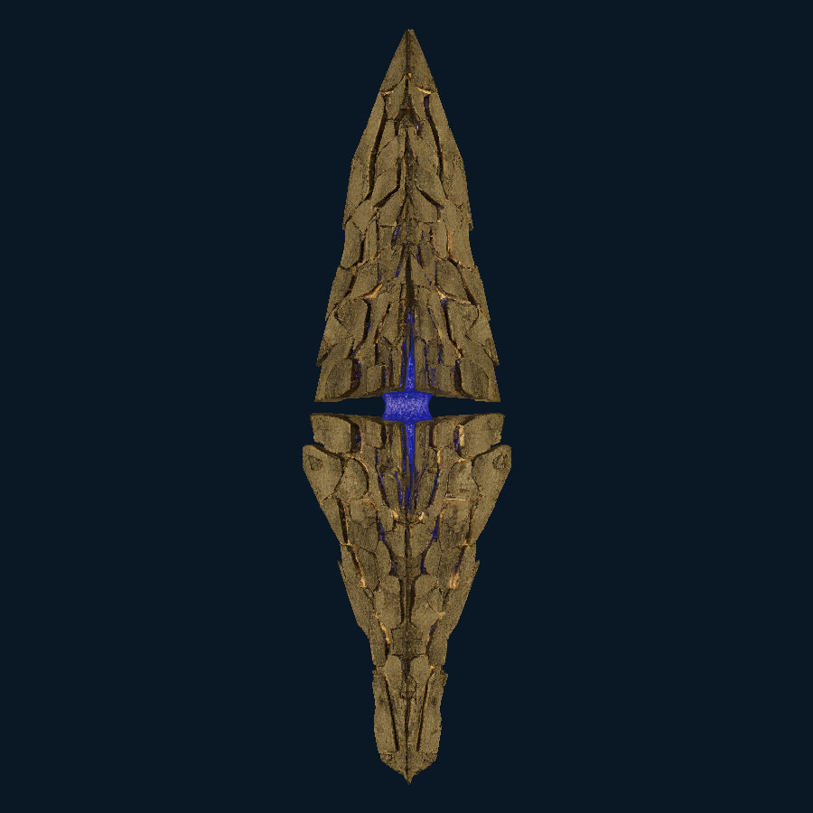 Brassfold — top model view