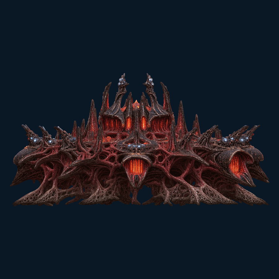 Broodscar Abyssal Hive — Rear view