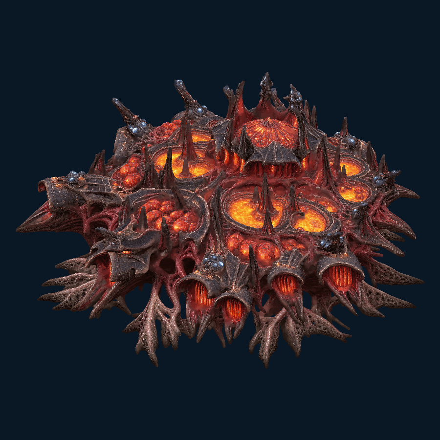 Broodscar Abyssal Hive model overview