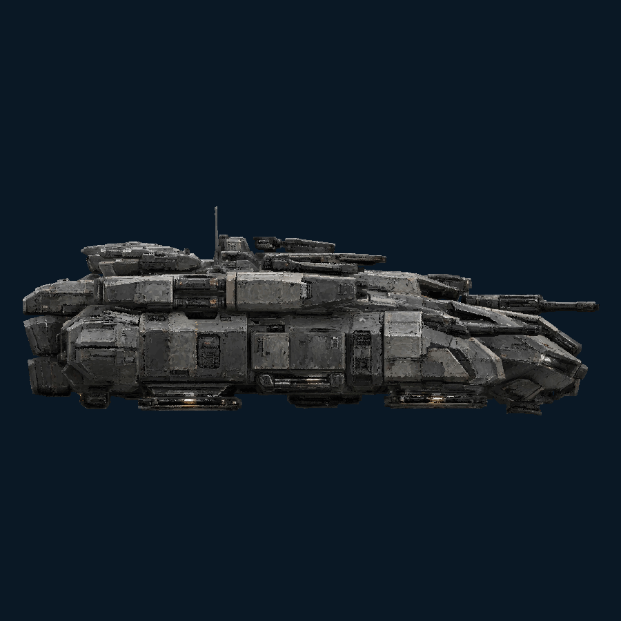 Browguard Drop-class Platform — Left view