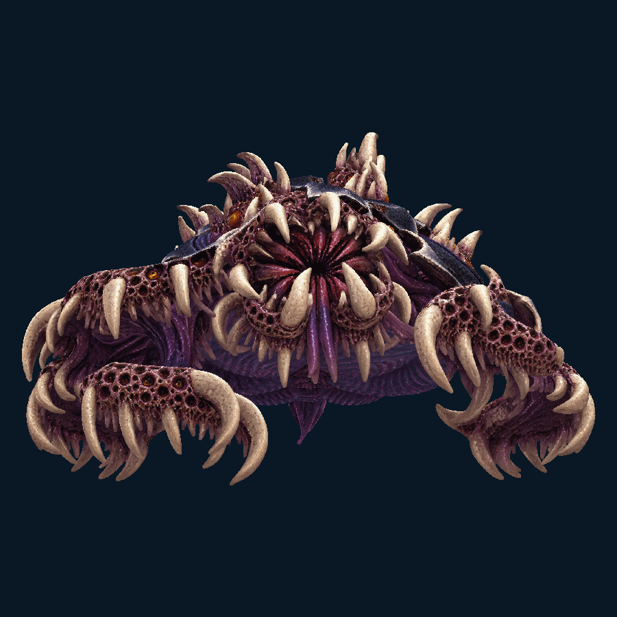 Crimson Harrow-class Capital Ship — Front view
