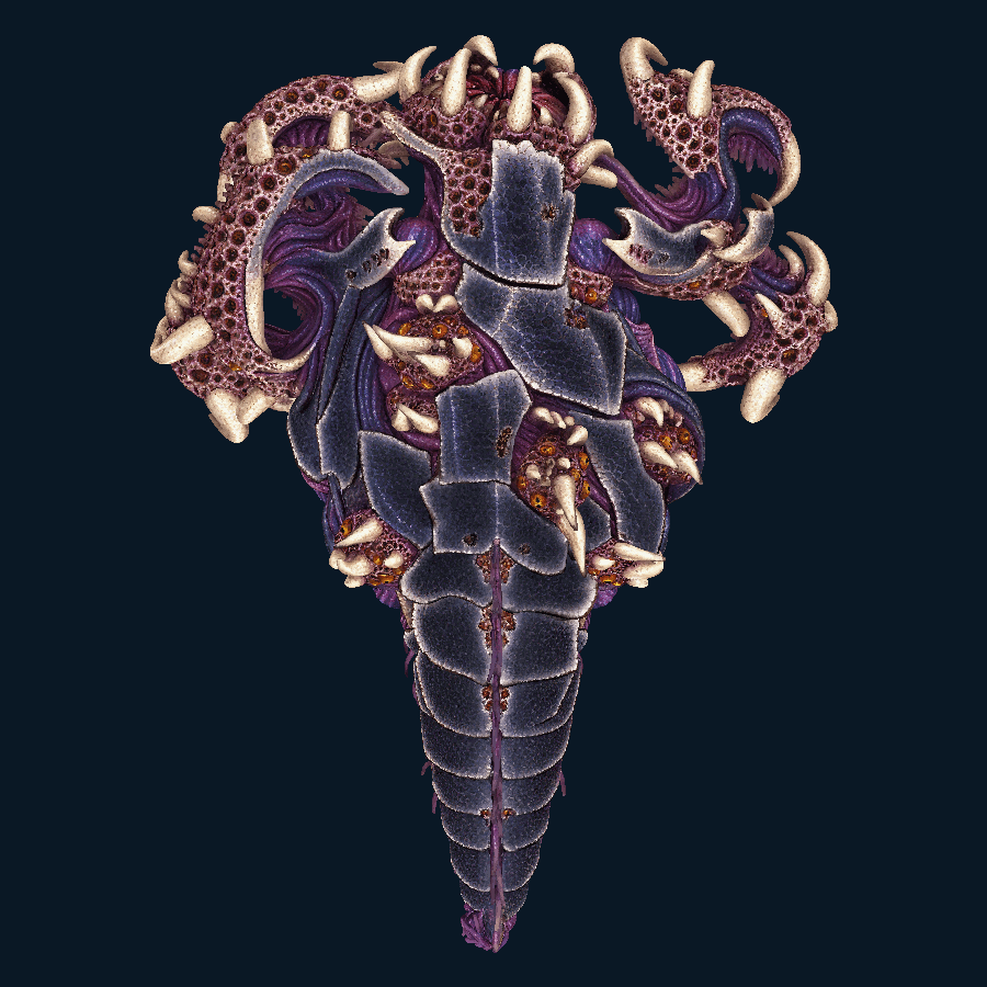 Crimson Harrow-class Capital Ship — Top view