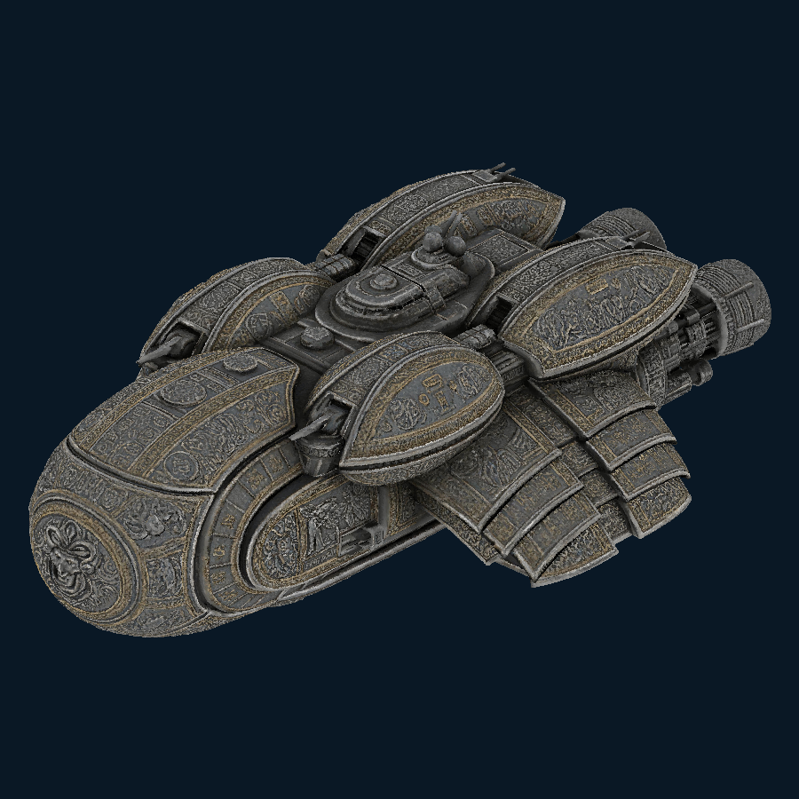 Embossed Crown — hero model view
