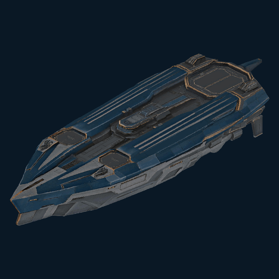 Fluted Skyline — hero model view