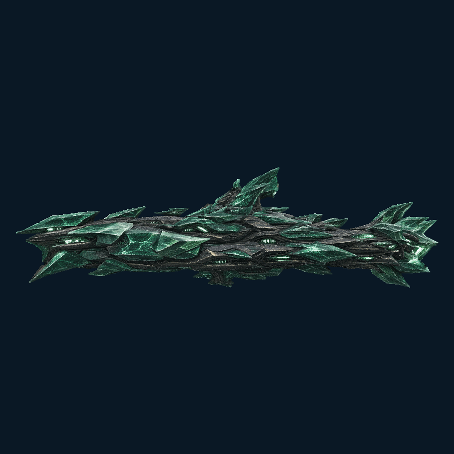 Greenband Pursuit Destroyer — Right view