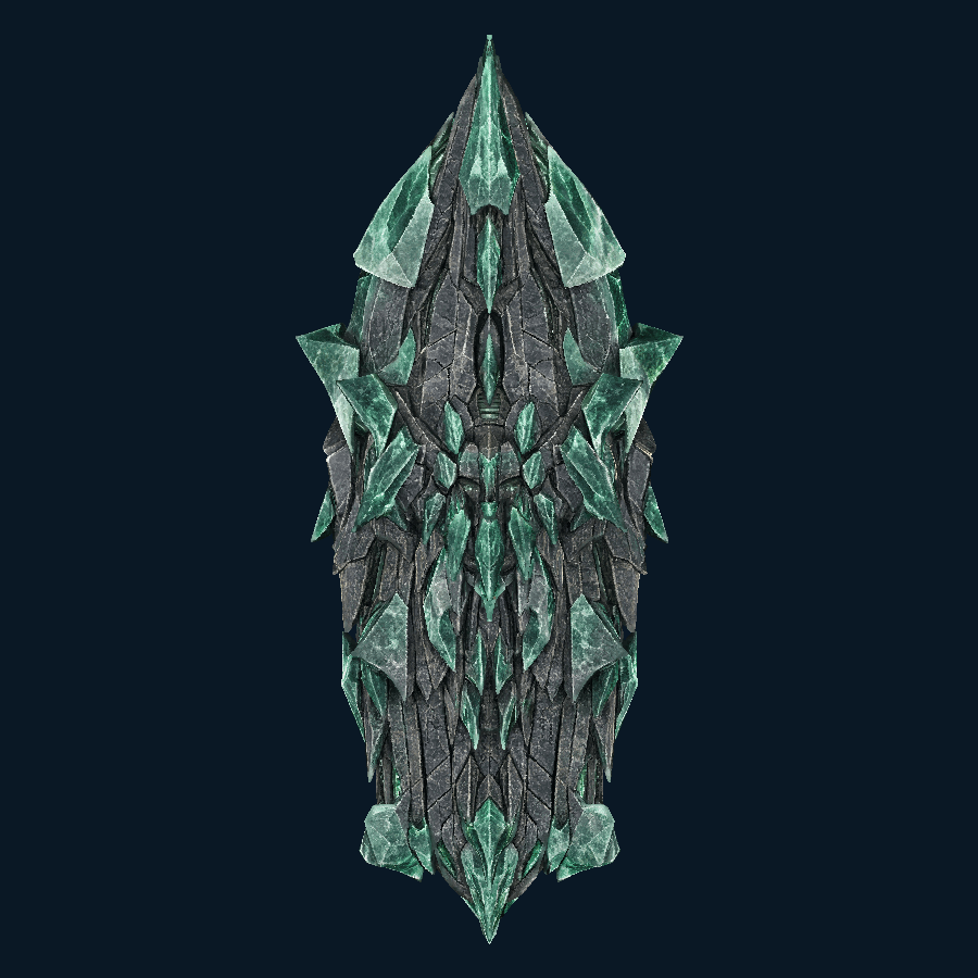 Greenband Pursuit Destroyer — Top view