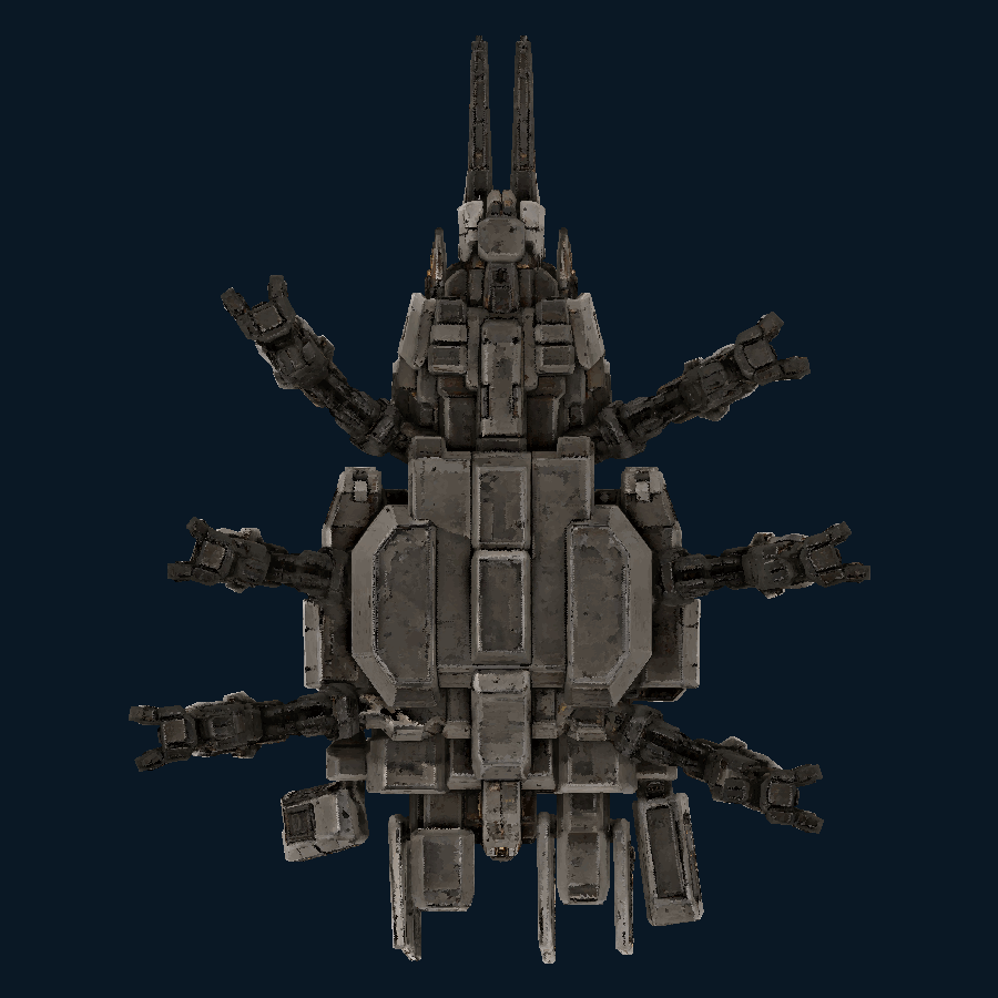 Ground-Logic Bastion — Bottom view