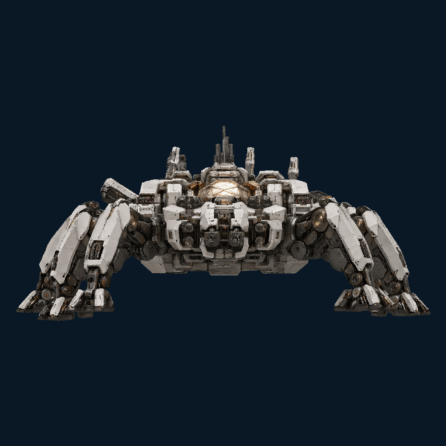 Ground-Logic Bastion — Front view