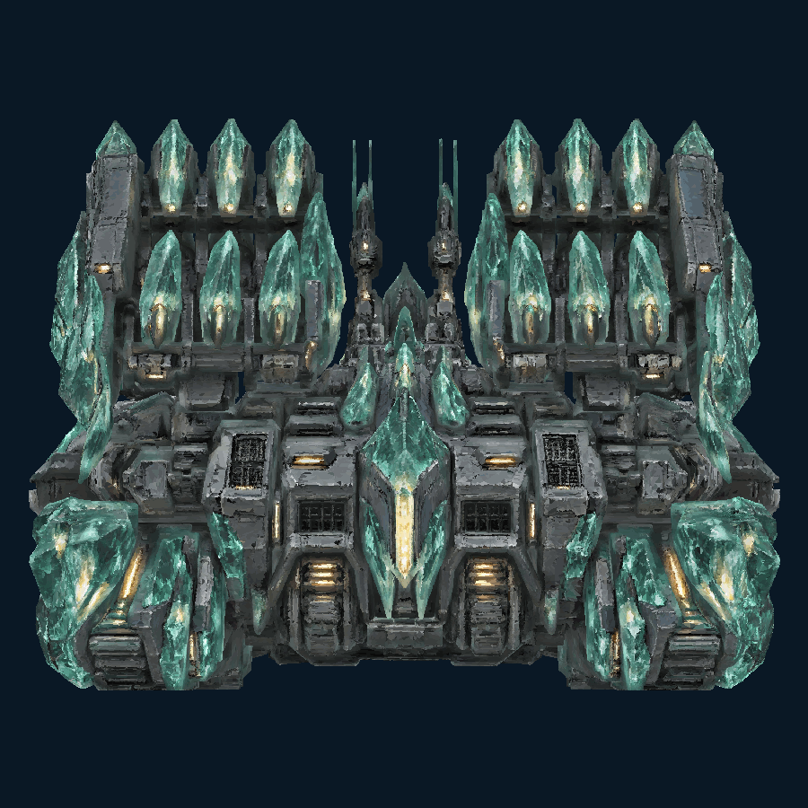 Ironprism Missile Carrier — Rear view