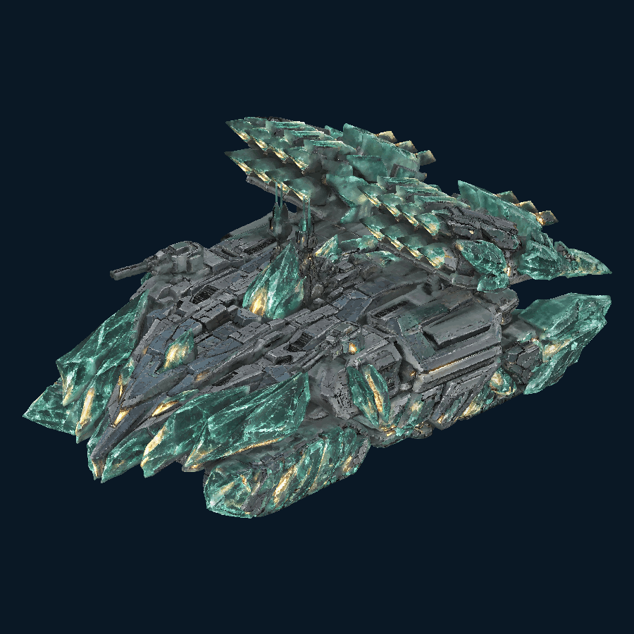 Ironprism Missile Carrier model overview