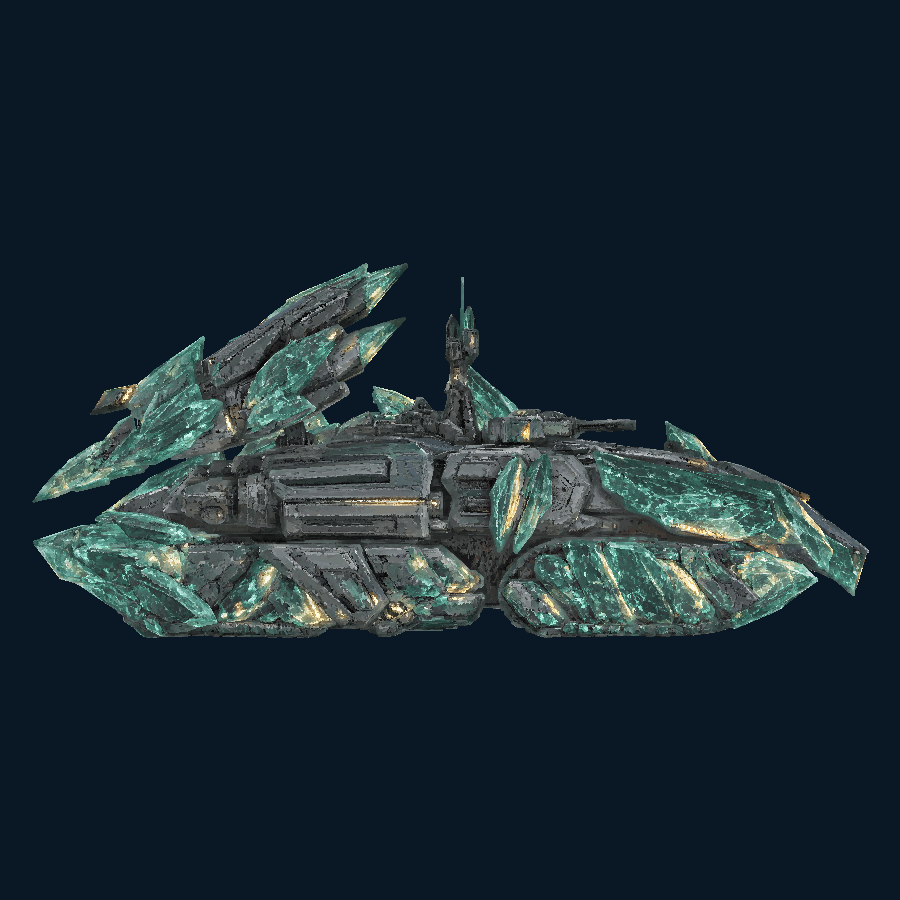 Ironprism Missile Carrier — Left view