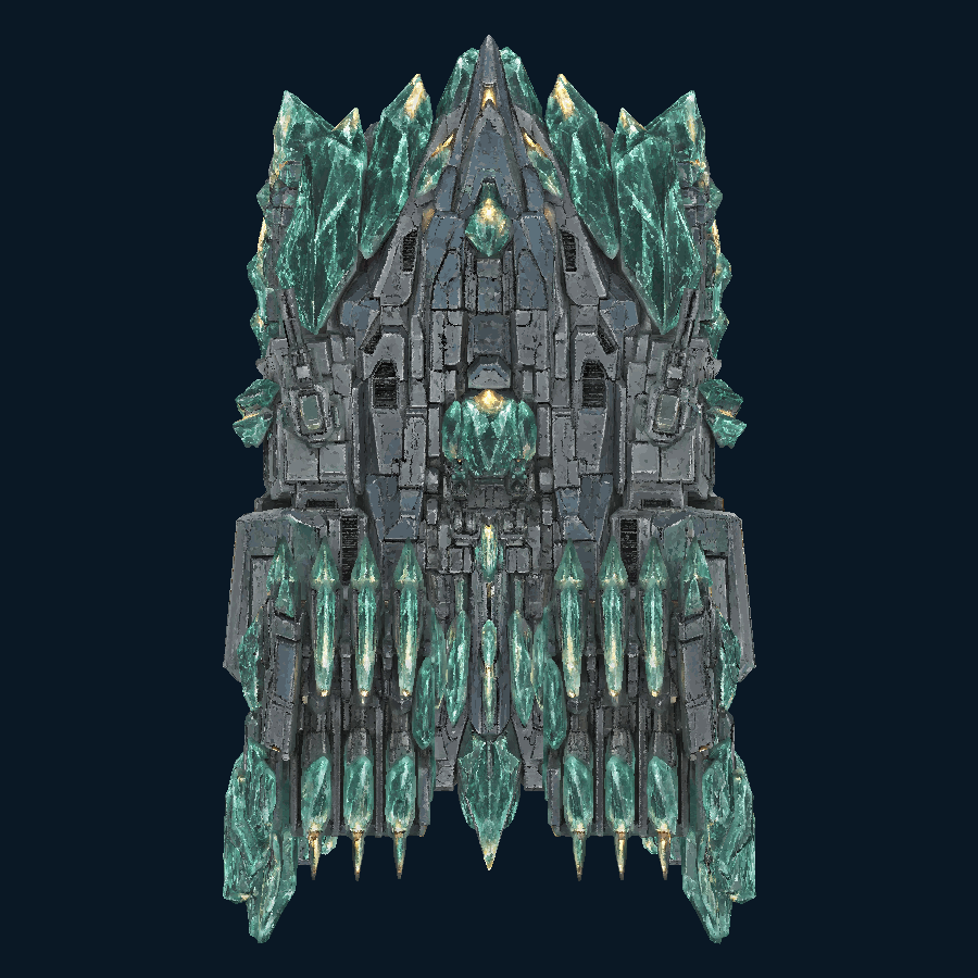 Ironprism Missile Carrier — Top view