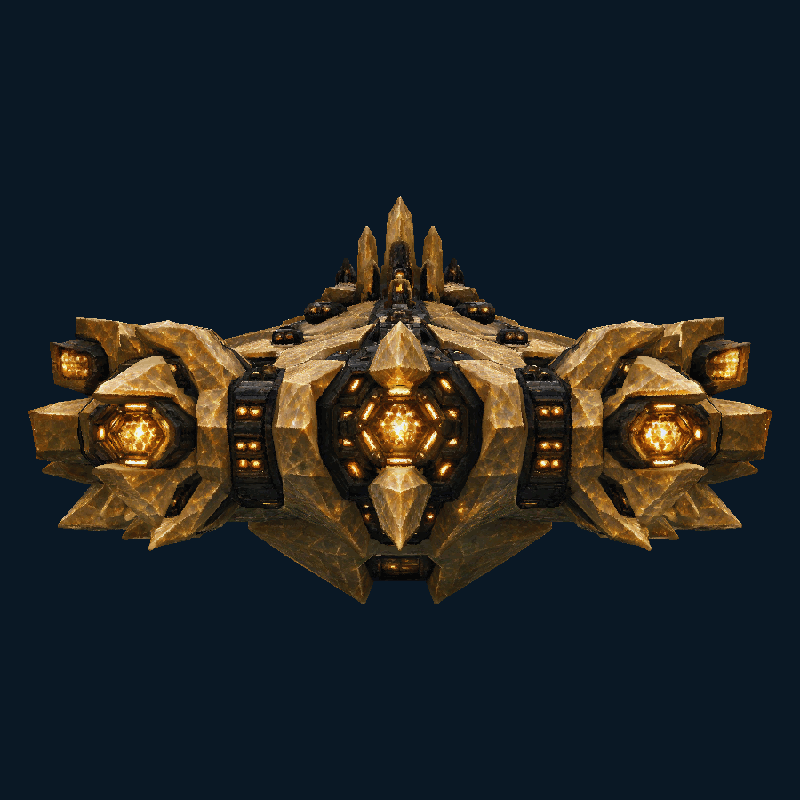 Honeyspan Abyss Assault Ship — Rear view