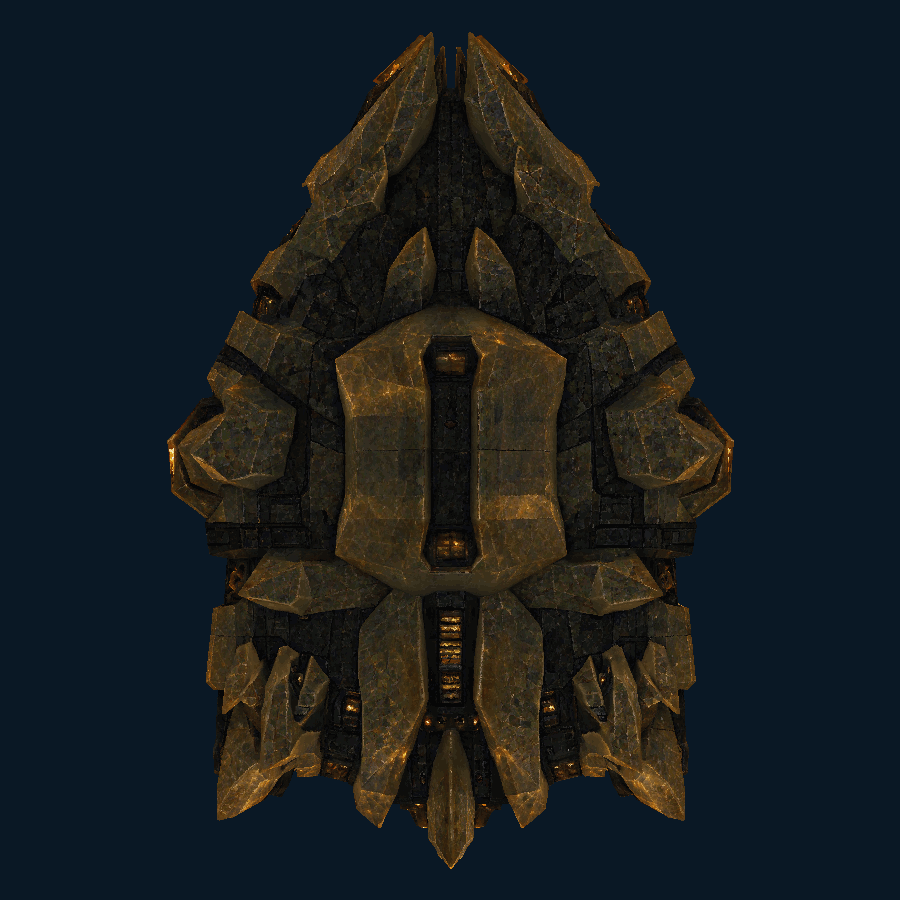 Honeyspan Abyss Assault Ship — Bottom view