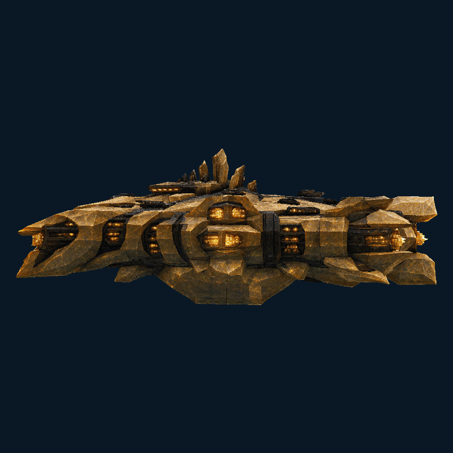Honeyspan Abyss Assault Ship — Right view