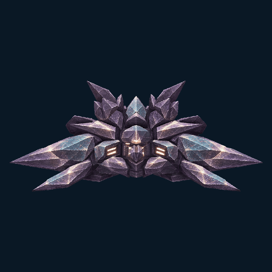 Irisstep Glint-class Fighter — Back view