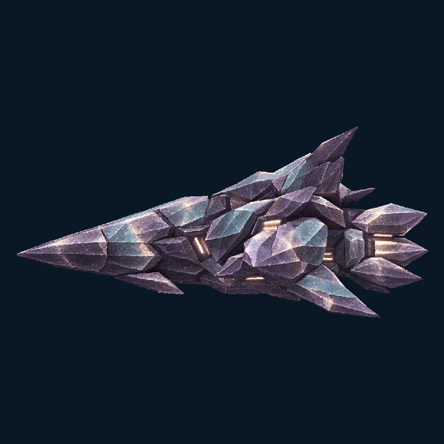 Irisstep Glint-class Fighter — Right view