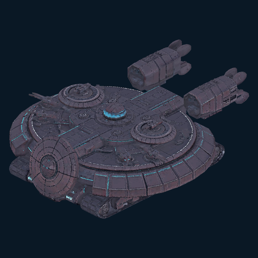 Iron Halo — hero model view