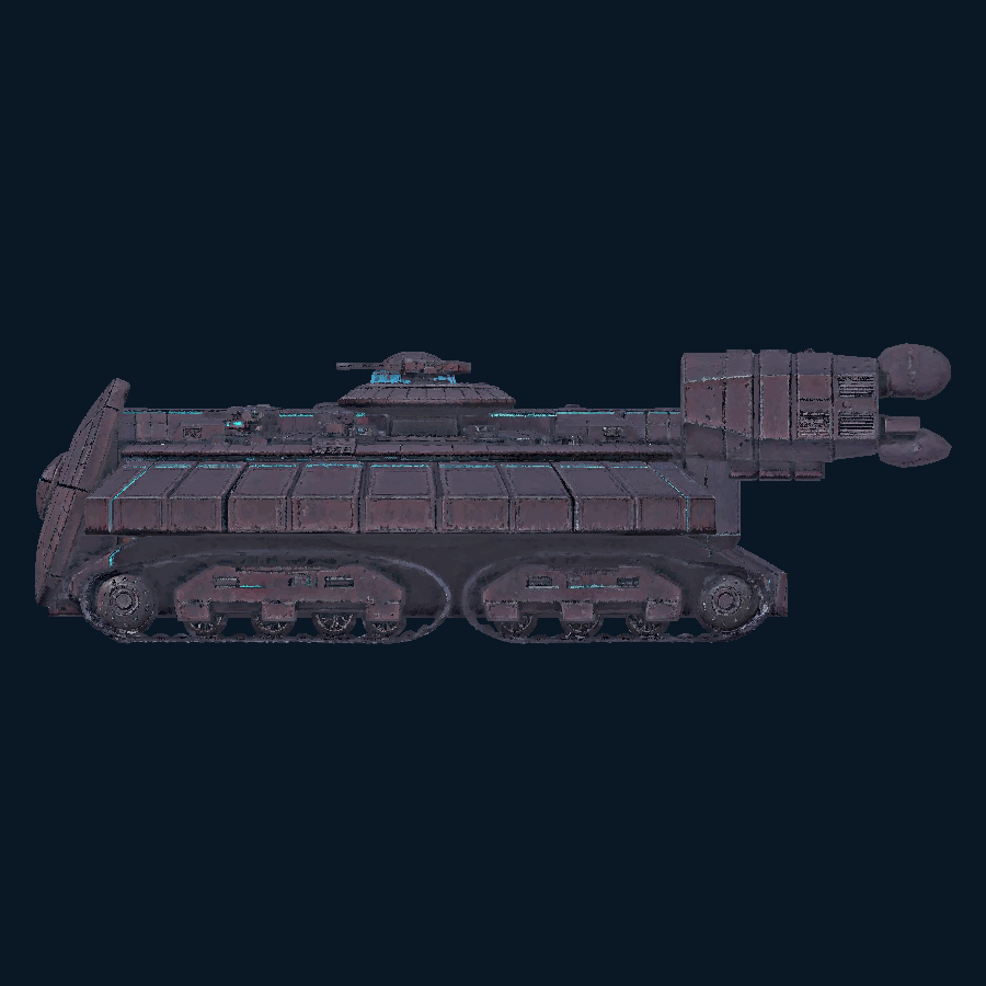 Iron Halo — right model view