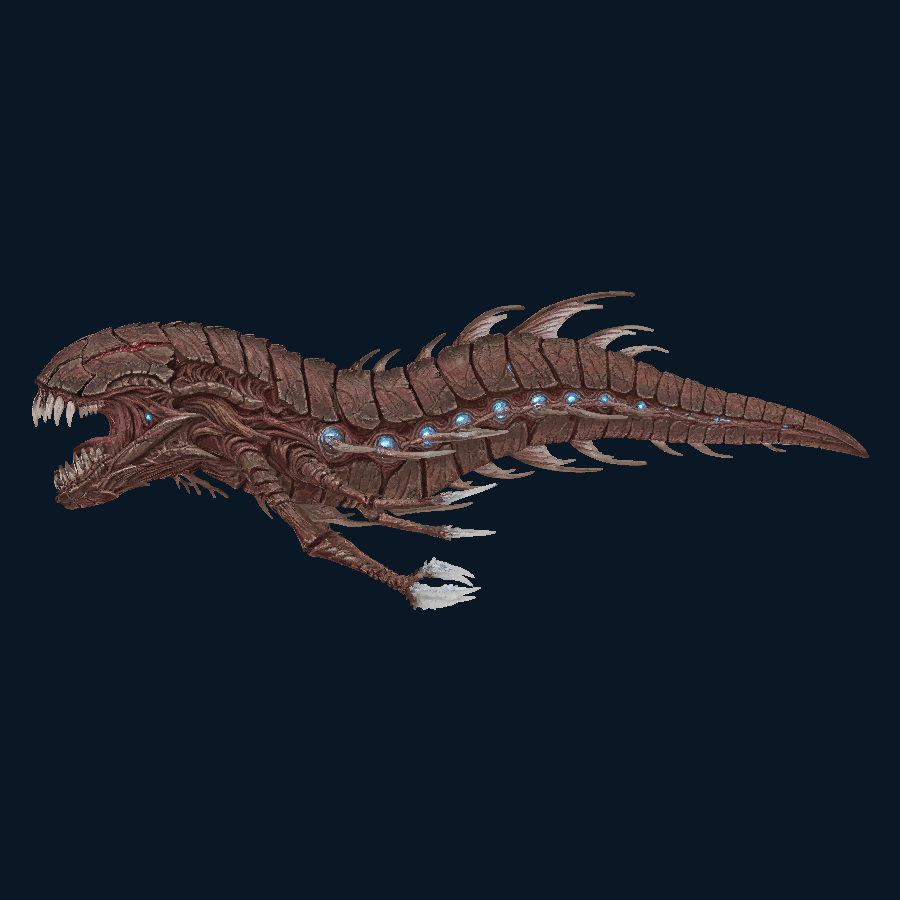 Iron Maw — right model view