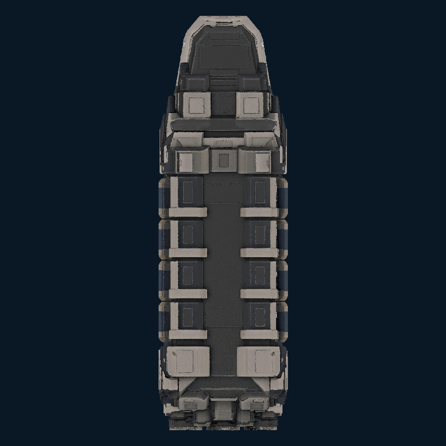 Ironcaravan — bottom model view