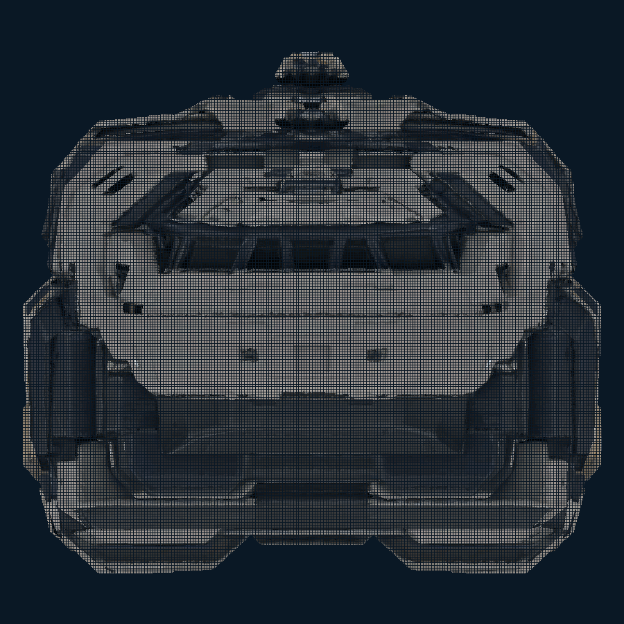 Ironcaravan — front model view