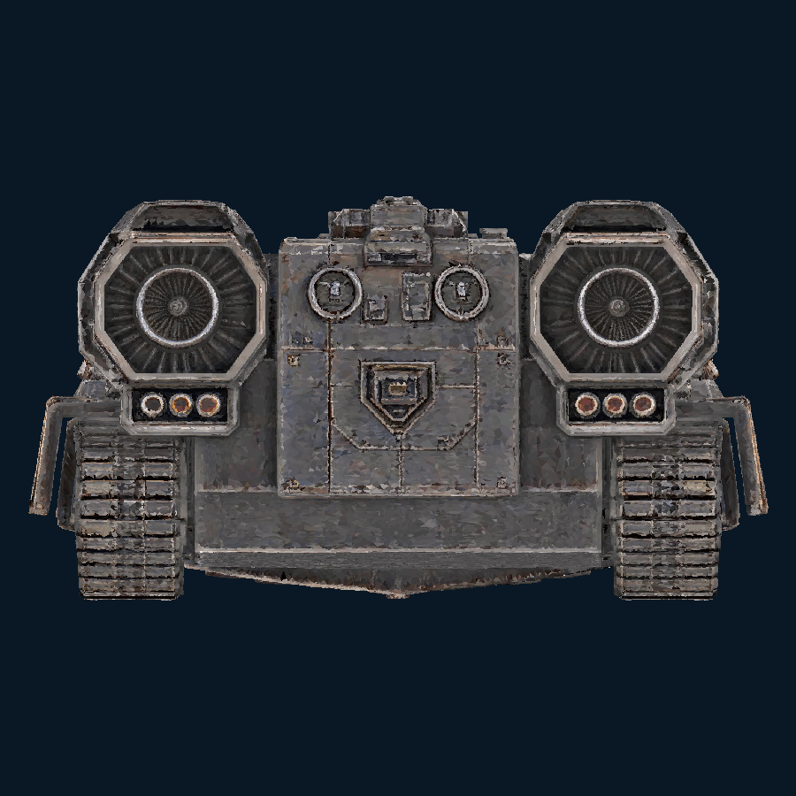 Ironhold — back model view