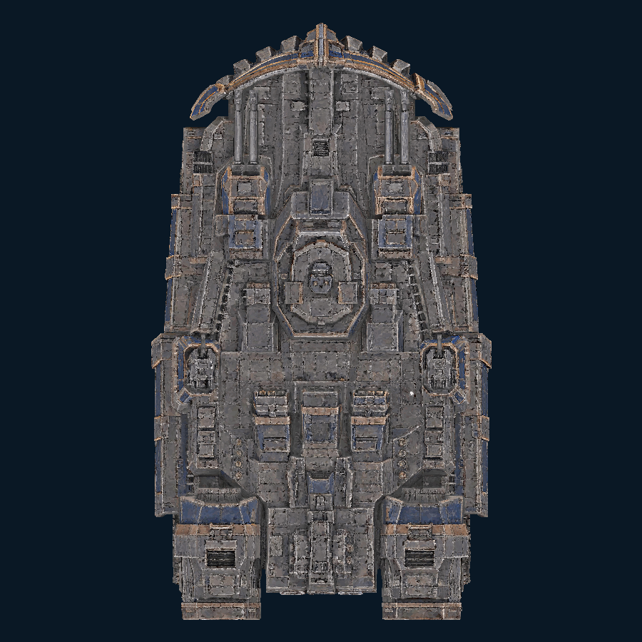 Ironhold — top model view