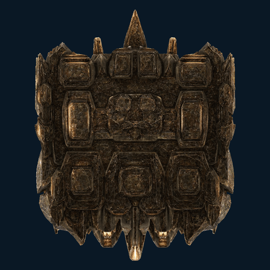 Ivoryrhom Ground Bastion — Bottom view