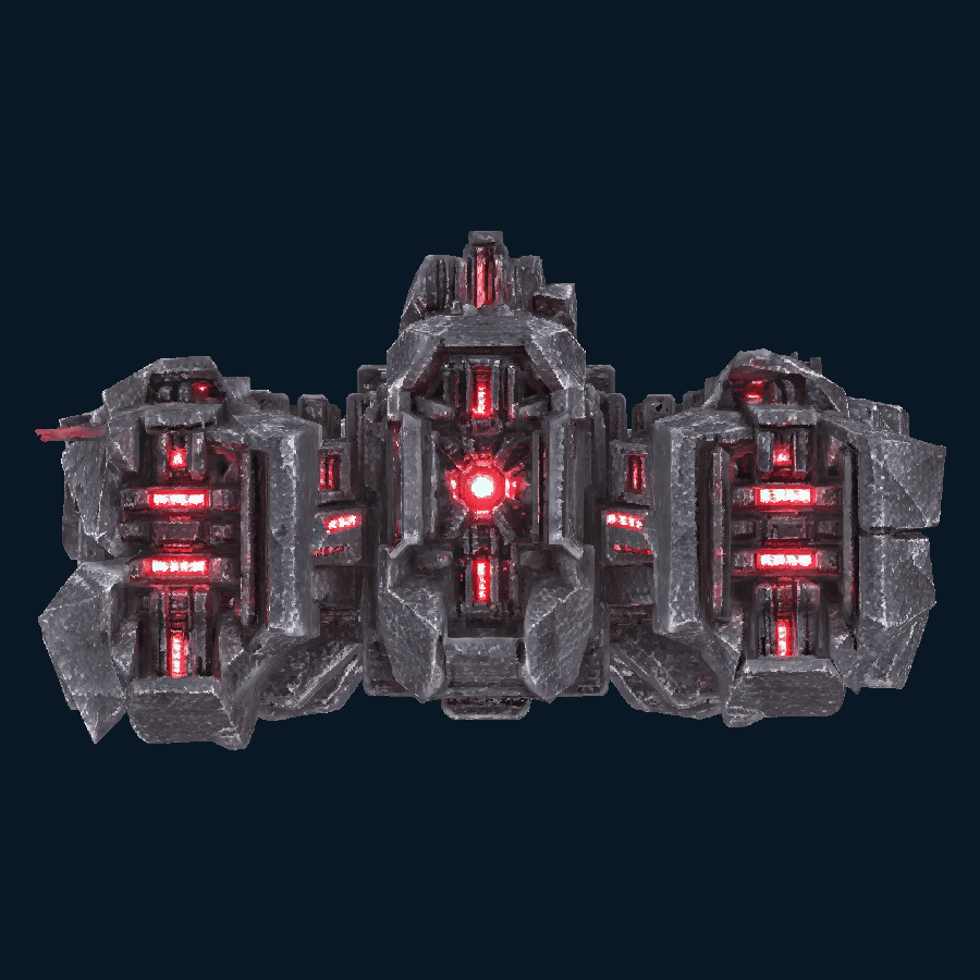 Leadlock Cradle-class Carrier — Rear view
