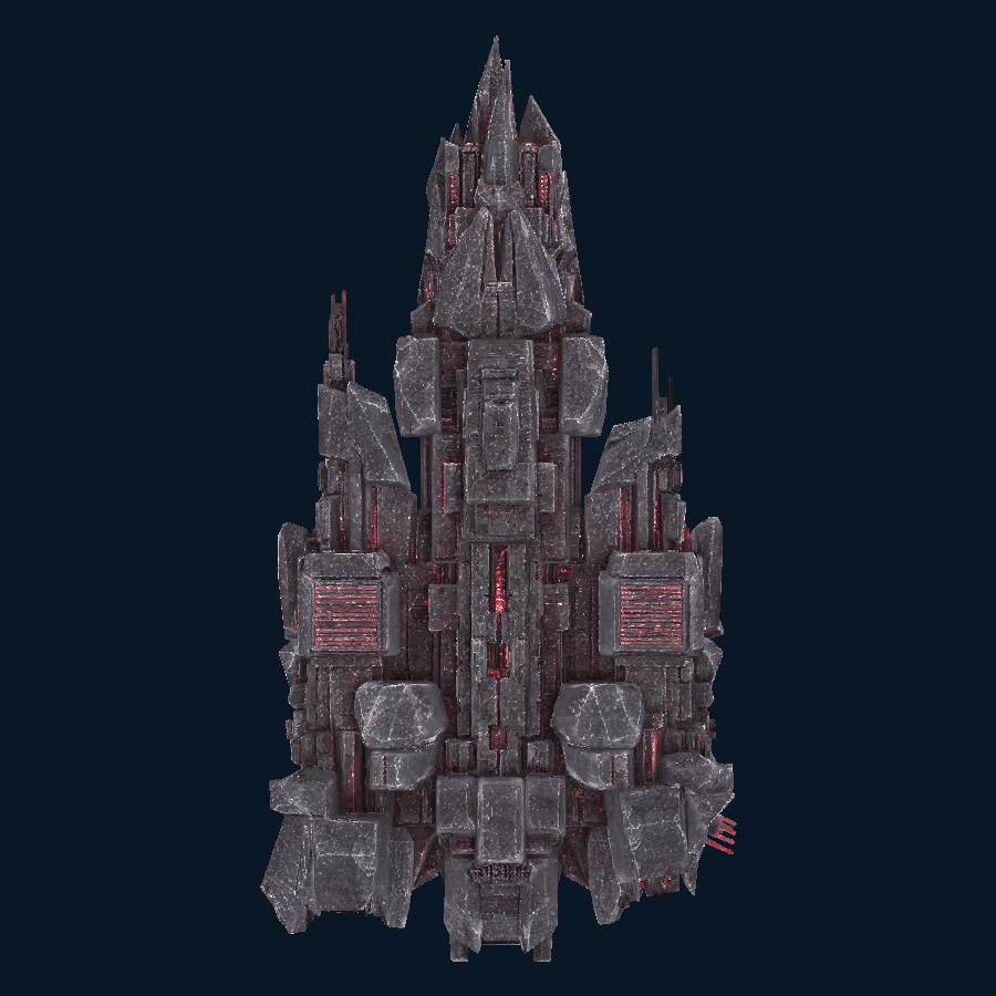 Leadlock Cradle-class Carrier — Bottom view