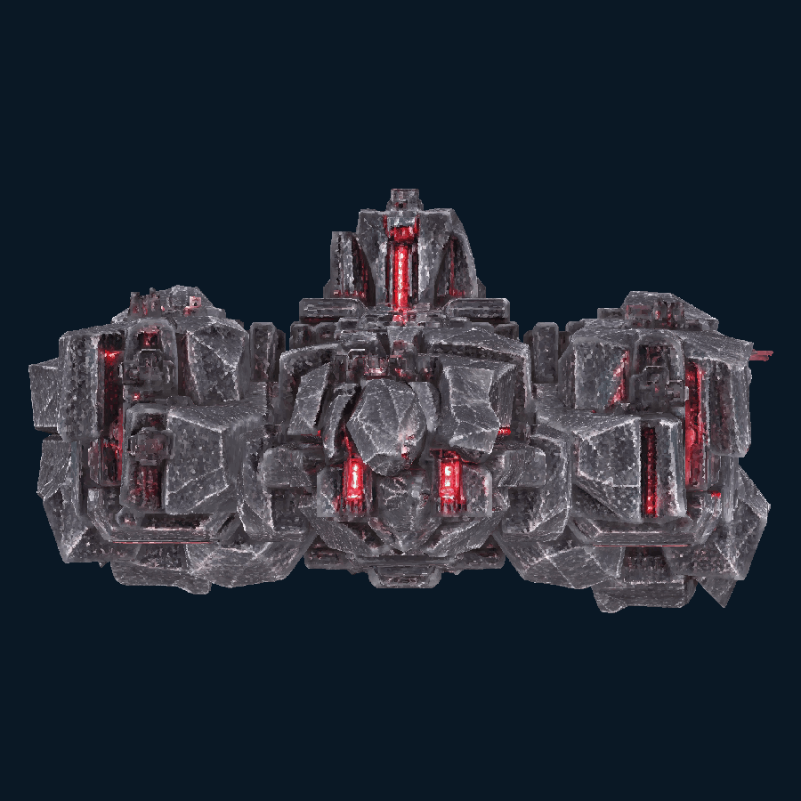 Leadlock Cradle-class Carrier — Front view