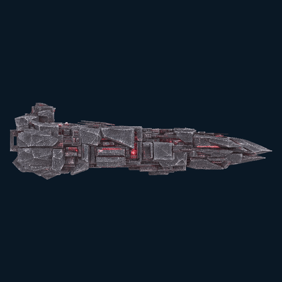 Leadlock Cradle-class Carrier — Left view