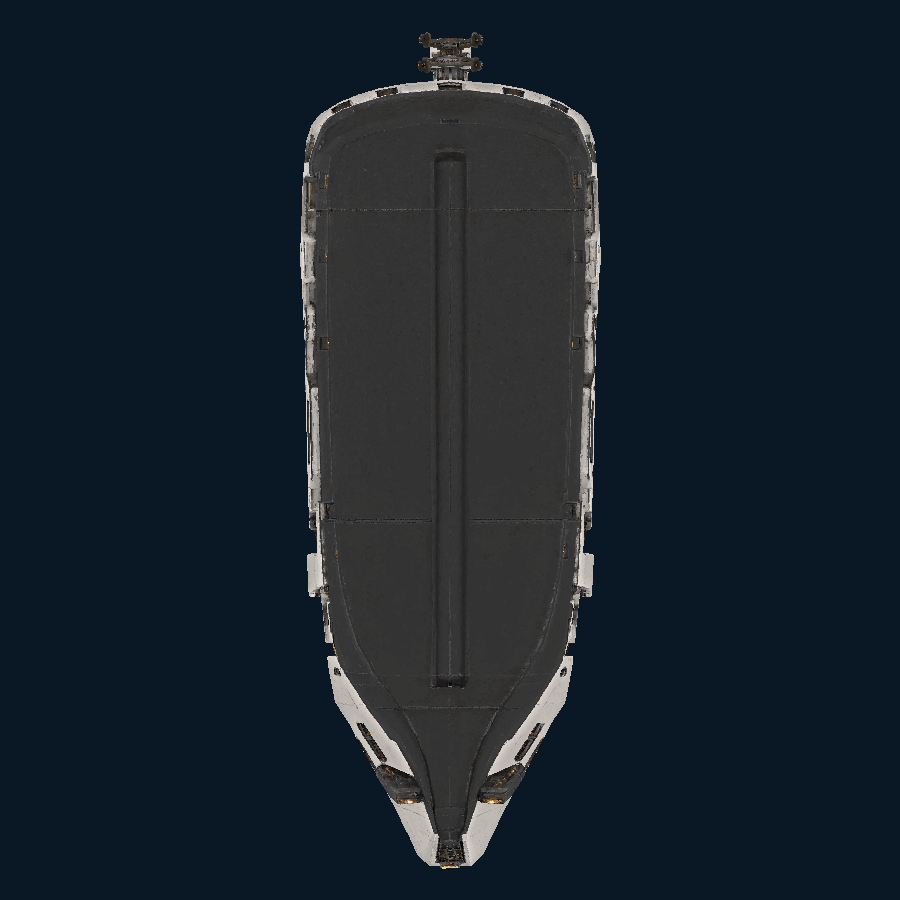 Liftcrown Workspine Keel — Bottom view