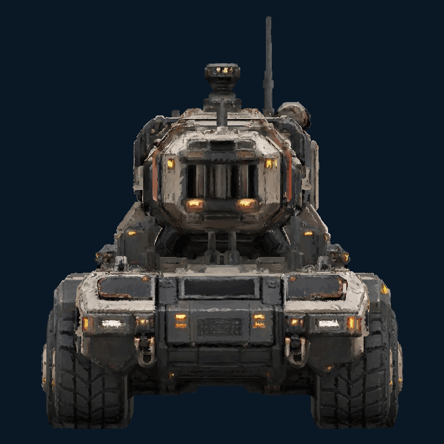 Longspine Precision Carrier — Front view