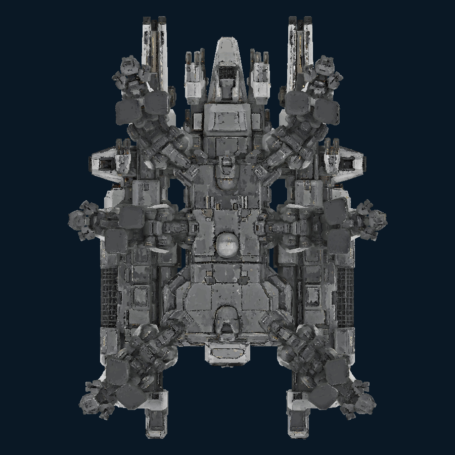 MagazineBastion Configuration 5 — Bottom view