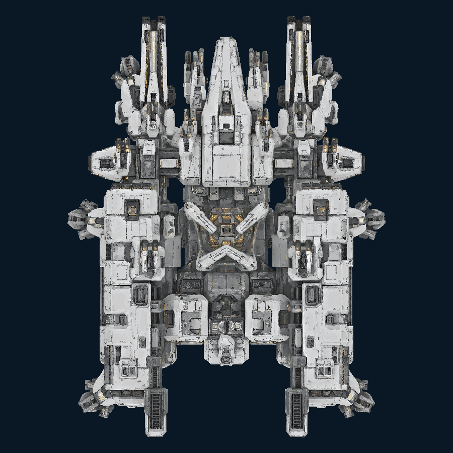 MagazineBastion Configuration 5 — Top view