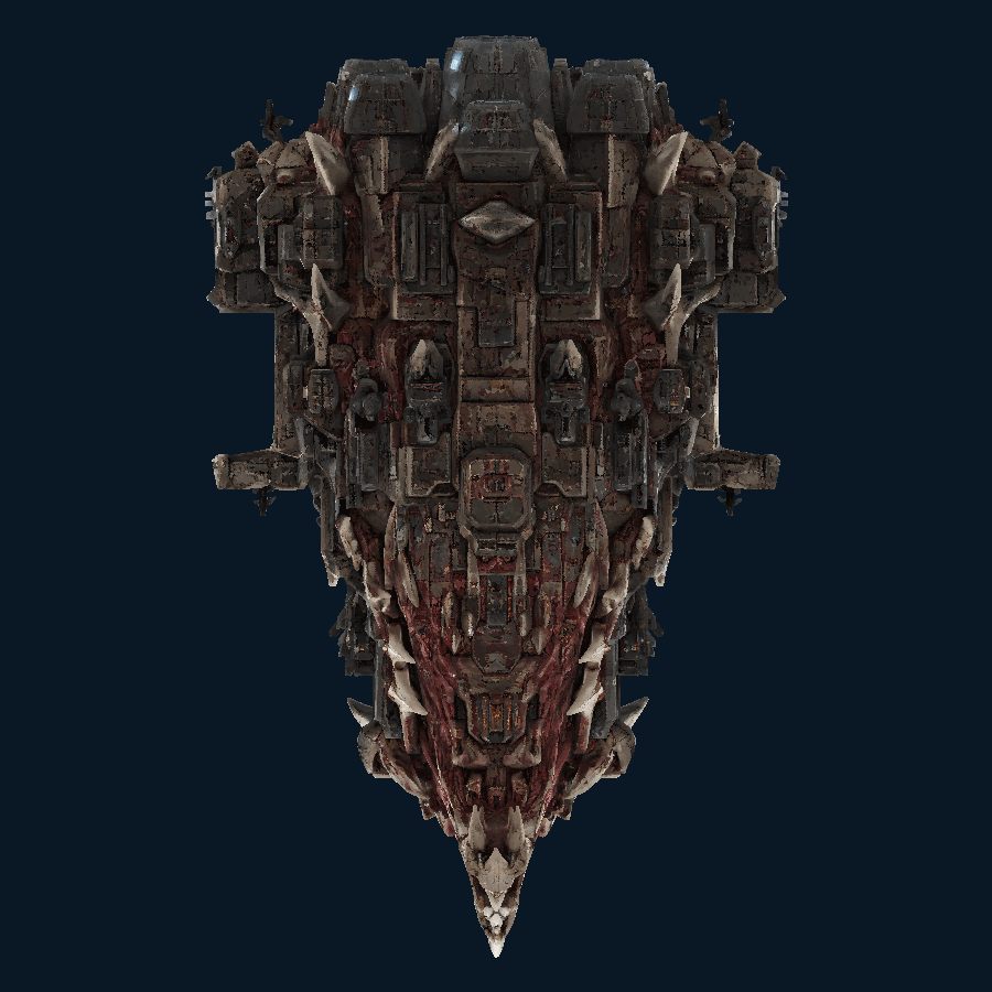 Mawcrown Overlord-class Dreadnought — Bottom view