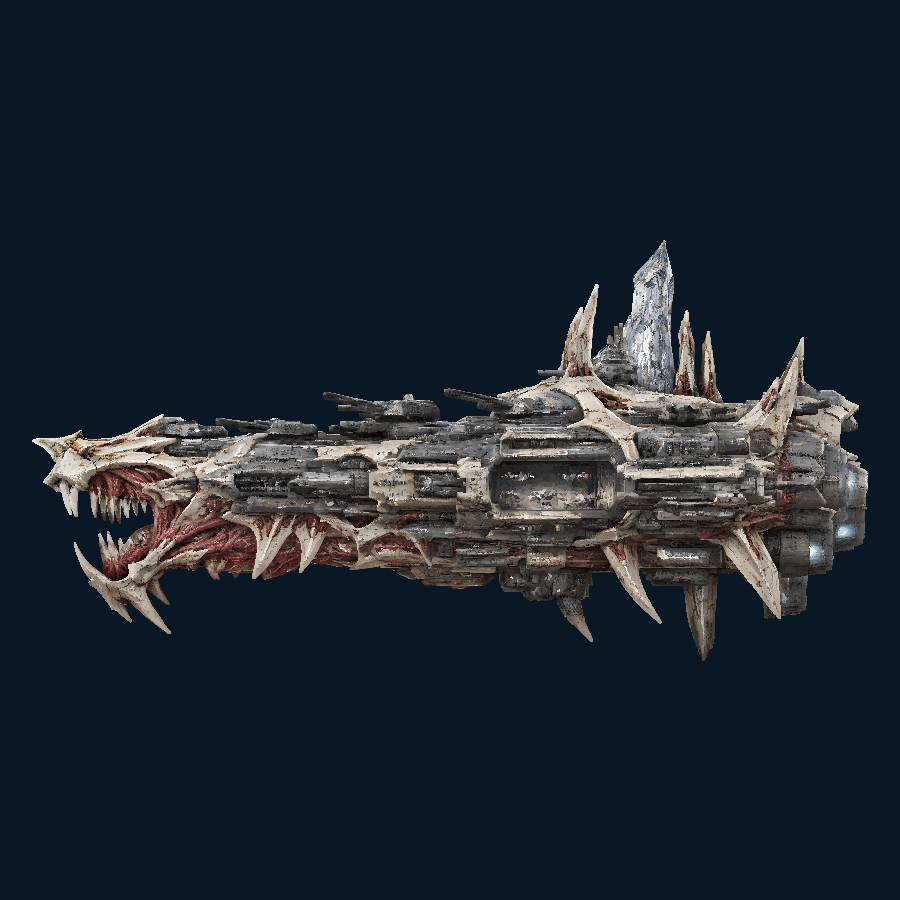Mawcrown Overlord-class Dreadnought — Left view