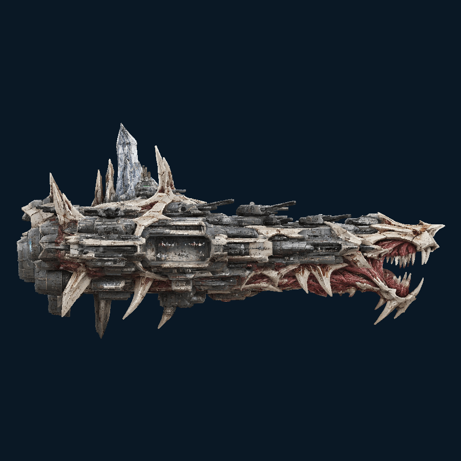 Mawcrown Overlord-class Dreadnought — Right view