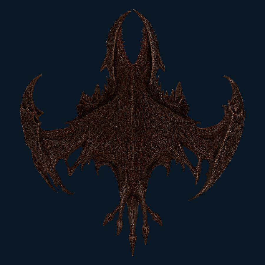 Night Crown-class Interceptor — Bottom view