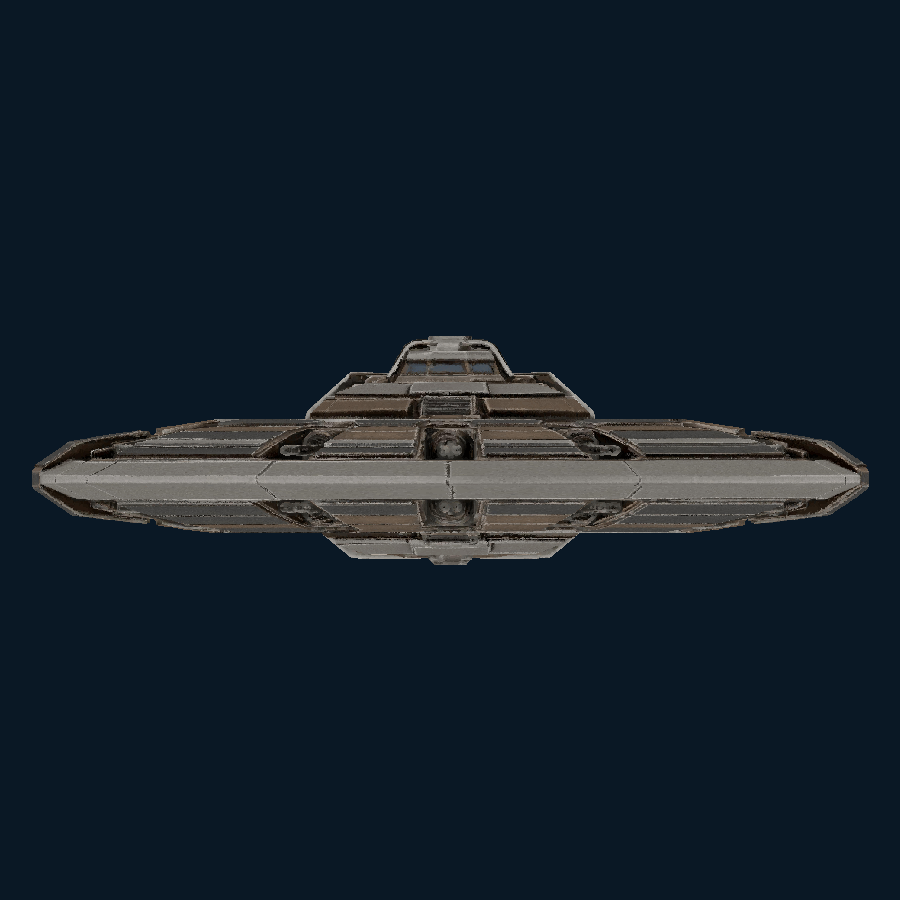 NightVector Lancer Destroyer — Front view