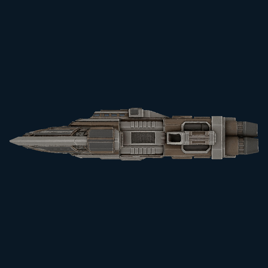 NightVector Lancer Destroyer — Right view