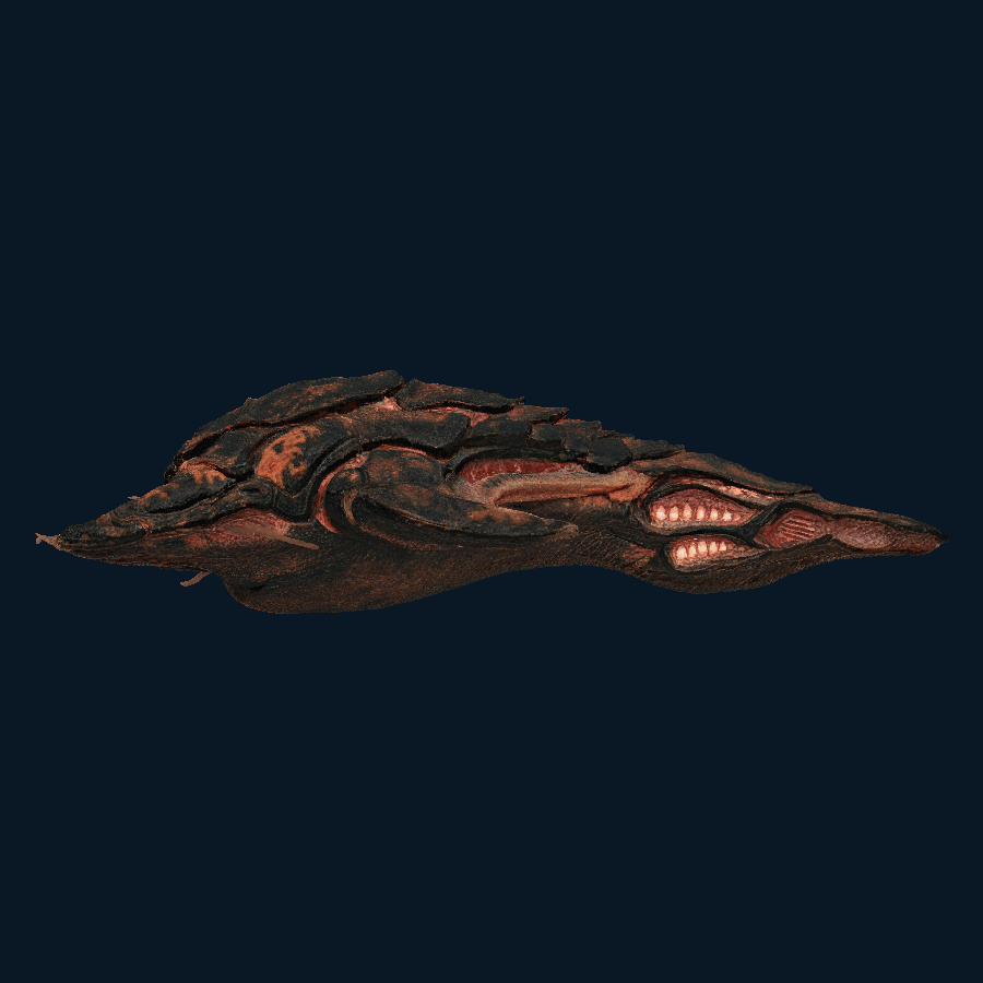 Obsidian Harrow — right model view